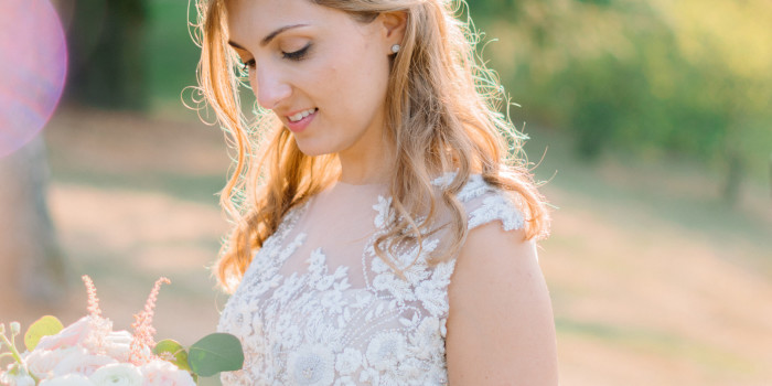 giulia & guido | romantic pale-pink wedding at Borgo della Rocca